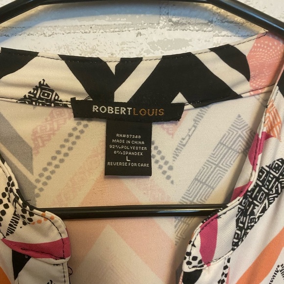 Robert Louis Dress Women's M Sleeveless Stretch Front Tie Pullover - Picture 4 of 7